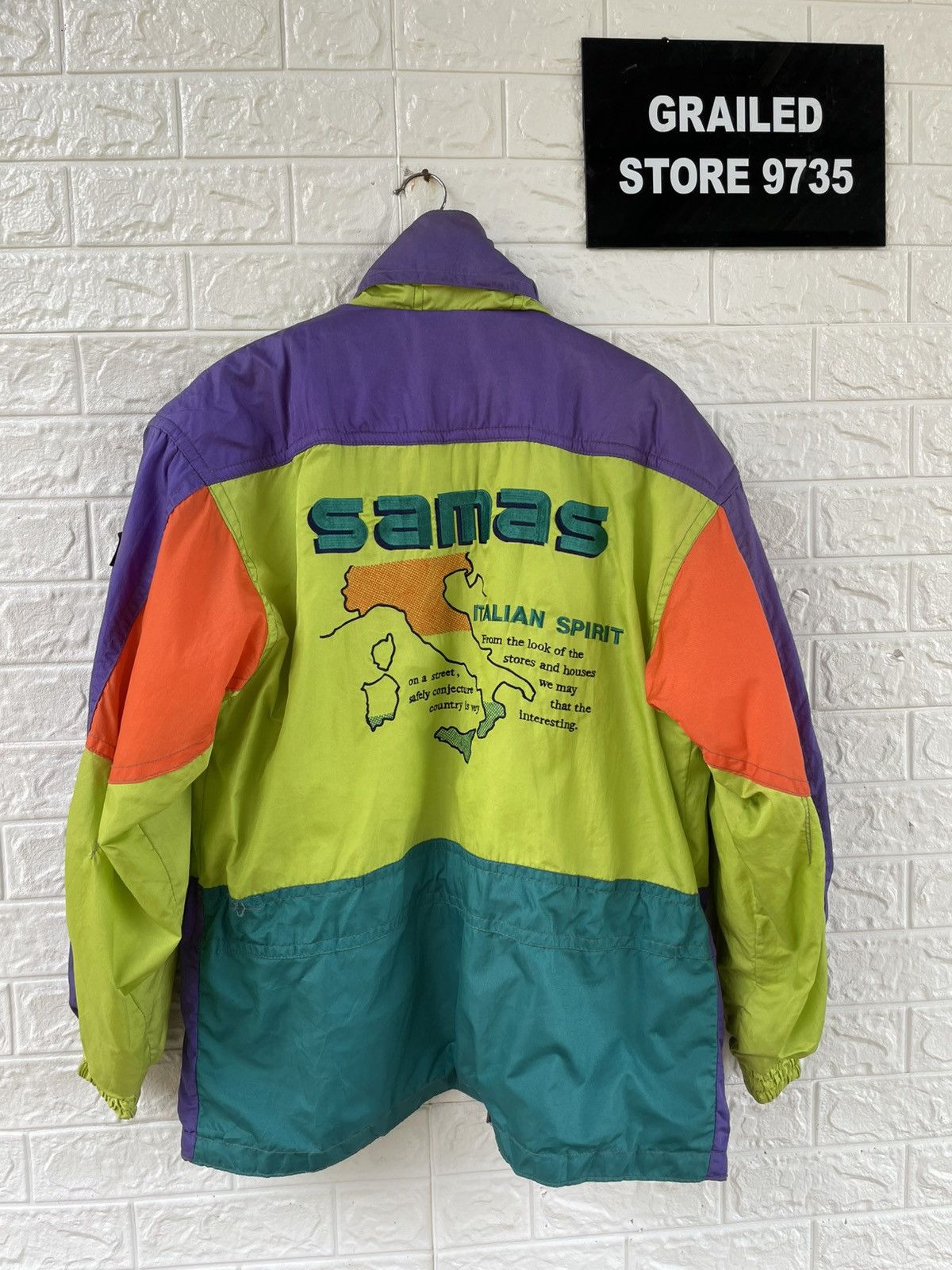Japanese Brand × Vintage Vintage Ski Jacket Size US XL / EU 56 / 4 - 2 Thumbnail
