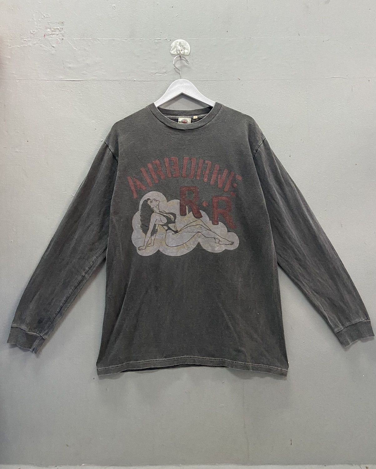Avirex VINTAGE AVIREX AIRBORNE GIRL LONG SLEEVE Size US L / EU 52-54 / 3 - 1 Thumbnail