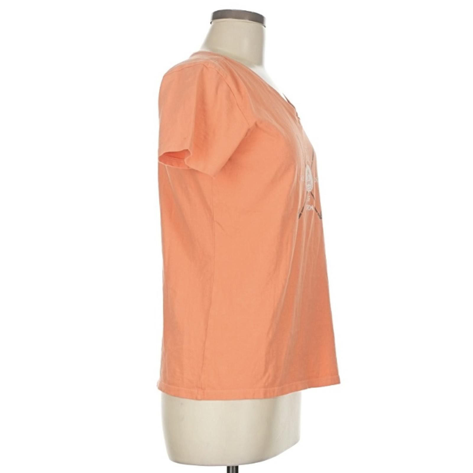 Life is Good Life Is Good Orange Golf Short Sleeve T-Shirt Size M Size M / US 6-8 / IT 42-44 - 4 Thumbnail
