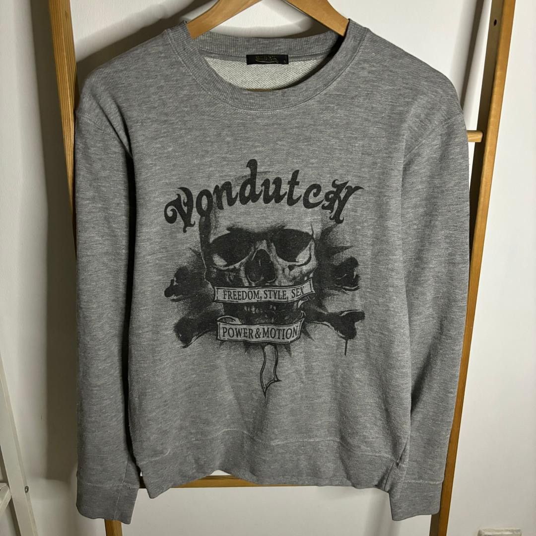 Vintage × Von Dutch Vintage Von Dutch Skull Sweatshirt Size US M / EU 48-50 / 2 - 1 Thumbnail