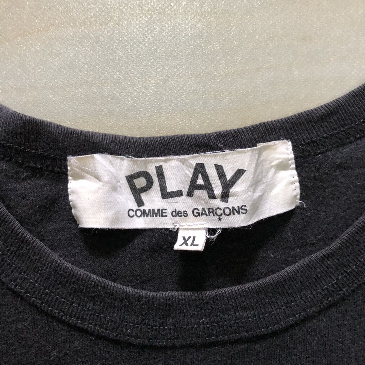 Comme des Garcons × Comme des Garcons PLAY Comme De Garcon Play black heart t-shirt Size US XL / EU 56 / 4 - 3 Thumbnail