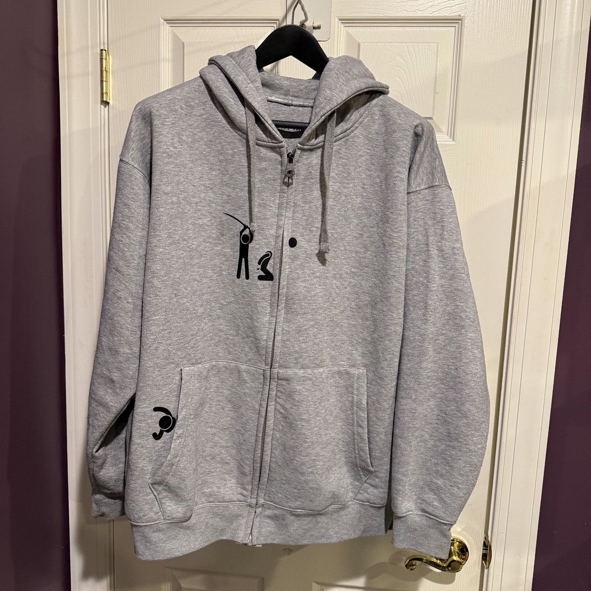 Antony Riddle Beheading Zip Up Hoodie