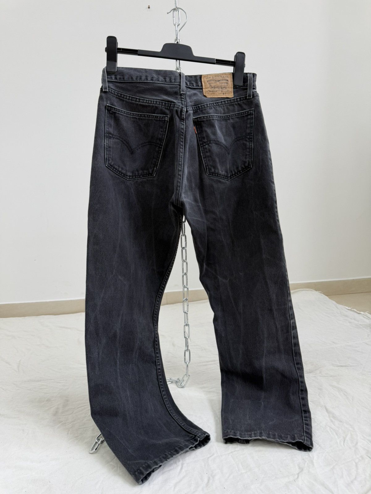 Levi's 1970s Vintage Levis Orange Tab Jeans Pants Size US 34 / EU 50 - 2 Thumbnail