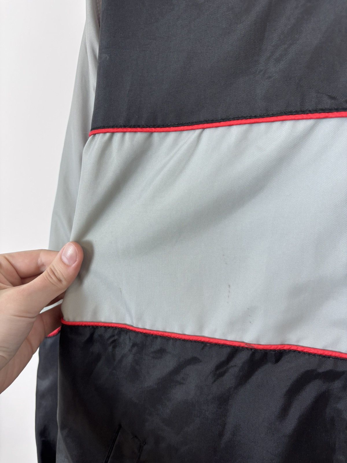 Other Vintage USA Design Y2K Big Logo Black/Grey Hype Track Jacket Size US S / EU 44-46 / 1 - 9 Thumbnail