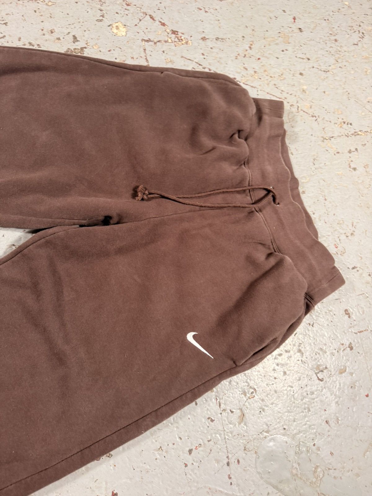 Nike Brown Flair Nike Sweat Pants Size US 30 / EU 46 - 2 Thumbnail