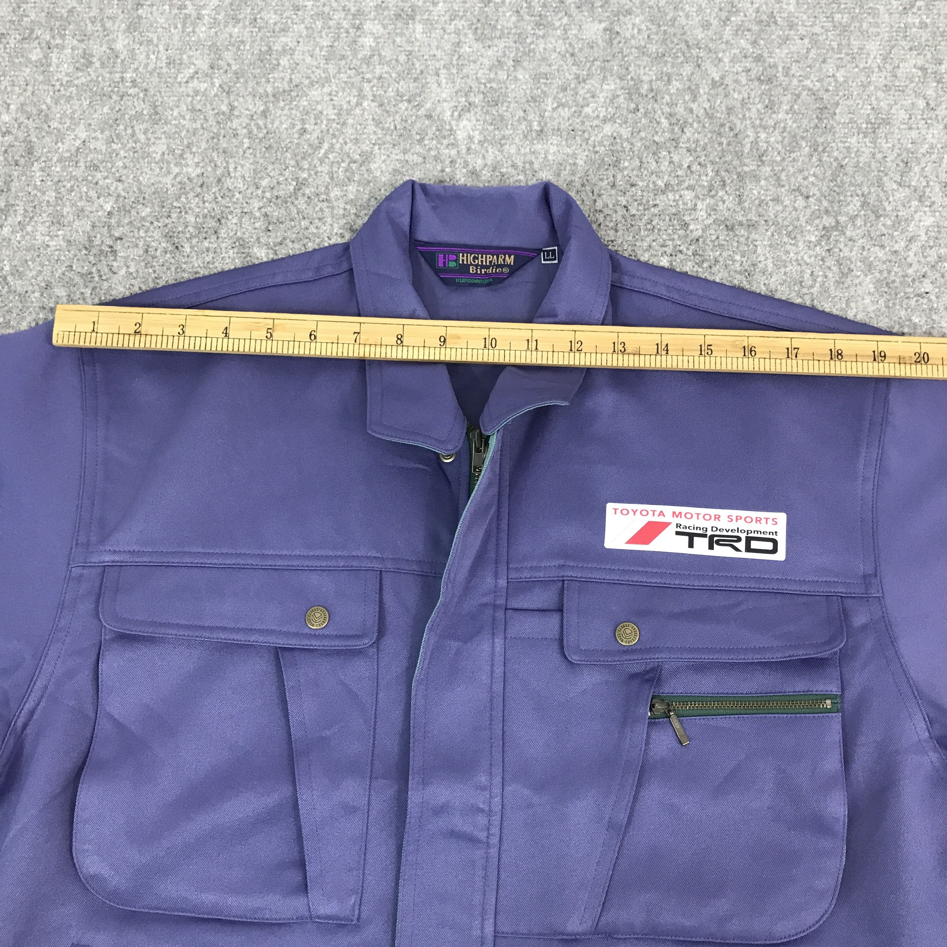 Japanese Brand Toyota X Trd racing Motorsport japan jacket Size US L / EU 52-54 / 3 - 5 Thumbnail