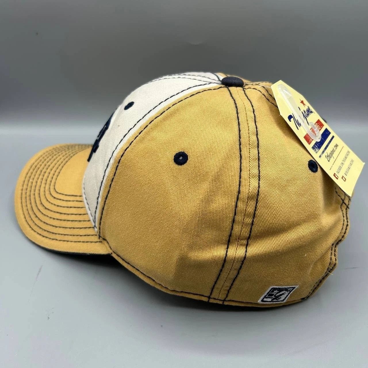 The Game Share Samuel Adams Hat Men White Brown Strap Back Cotton Size ONE SIZE - 5 Thumbnail