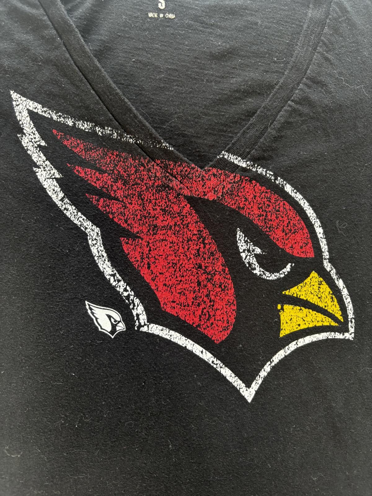 Designer Arizona Cardinals Women's V-Neck T-Shirt Size S / US 4 / IT 40 - 2 Thumbnail
