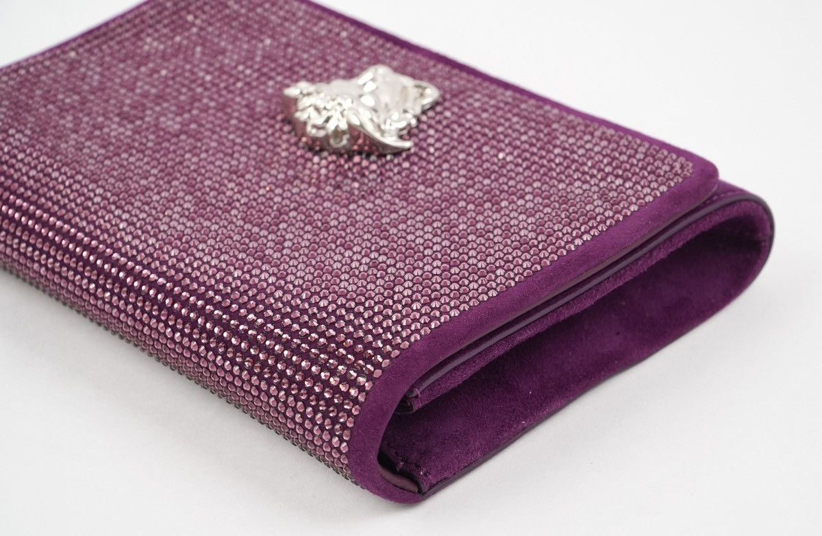 Versace Versace - Palazzo Medusa Chain / Clutch - Swarovski Suede Size ONE SIZE - 10 Thumbnail