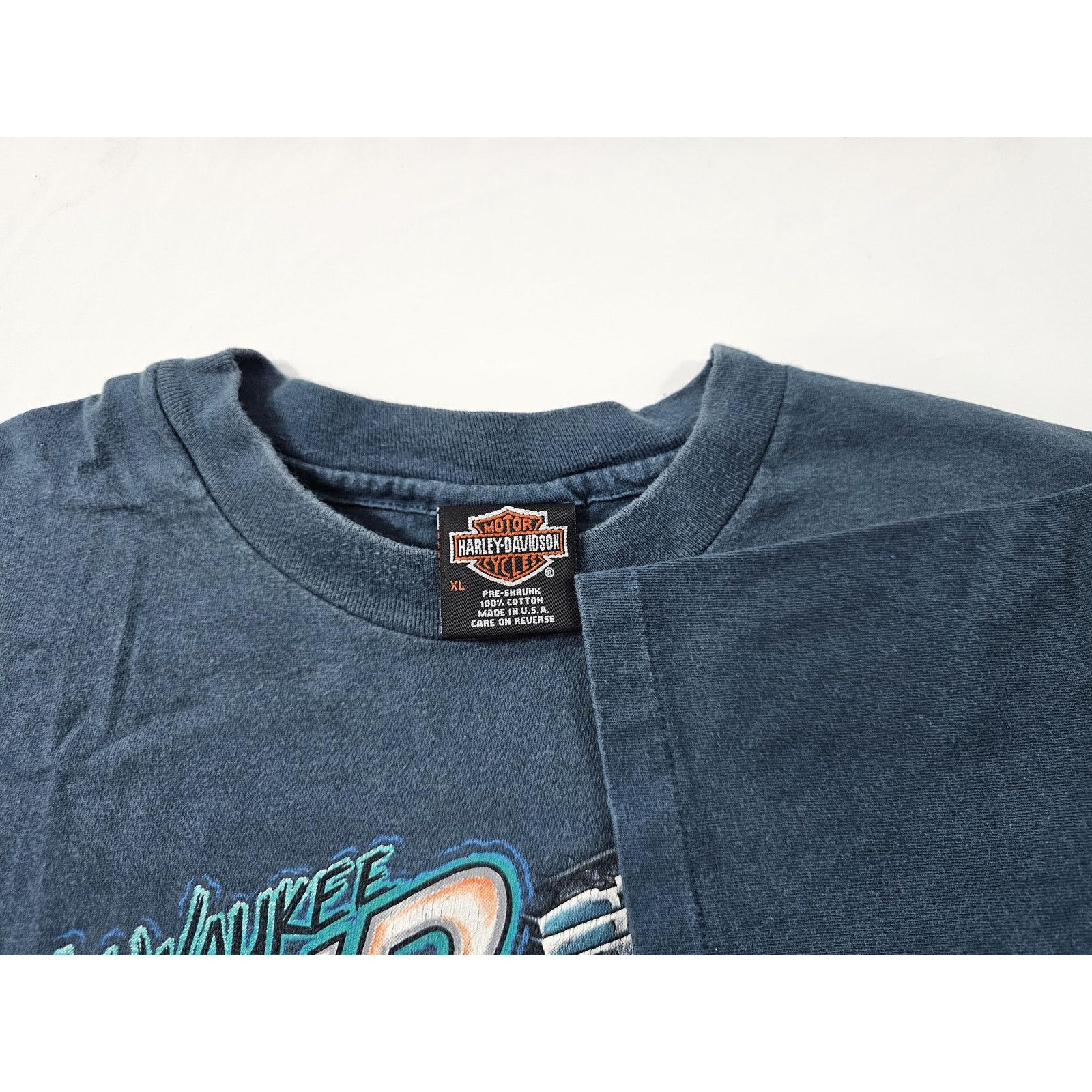 Harley Davidson 90s Harley Davidson Milwaukee Sound Machine T-shirt Sz XL Size US XL / EU 56 / 4 - 3 Thumbnail