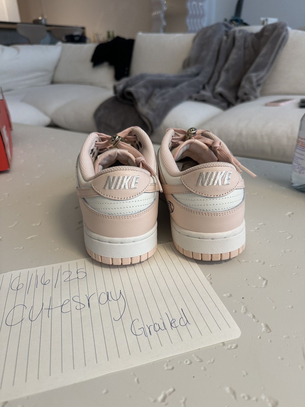 Chrome Hearts Matty Boy Hand Painted Chrome Hearts Nike Dunk Low Size US 10 / EU 43 - 10 Thumbnail