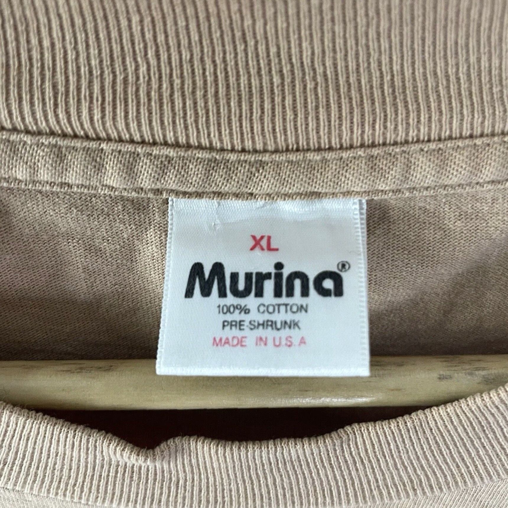 Vintage USA Murina Graphic Tee Mens XL Brown 100% Cotton Arizona T-Shirt Size US XL / EU 56 / 4 - 4 Thumbnail