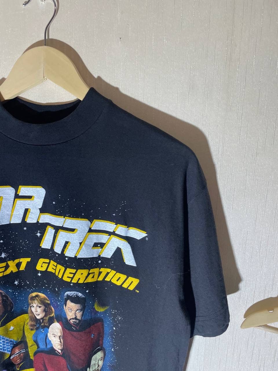 Cartoon Network × Vintage Star Trek The Next Generation Vintage 1994 T Shirt Size US L / EU 52-54 / 3 - 2 Thumbnail