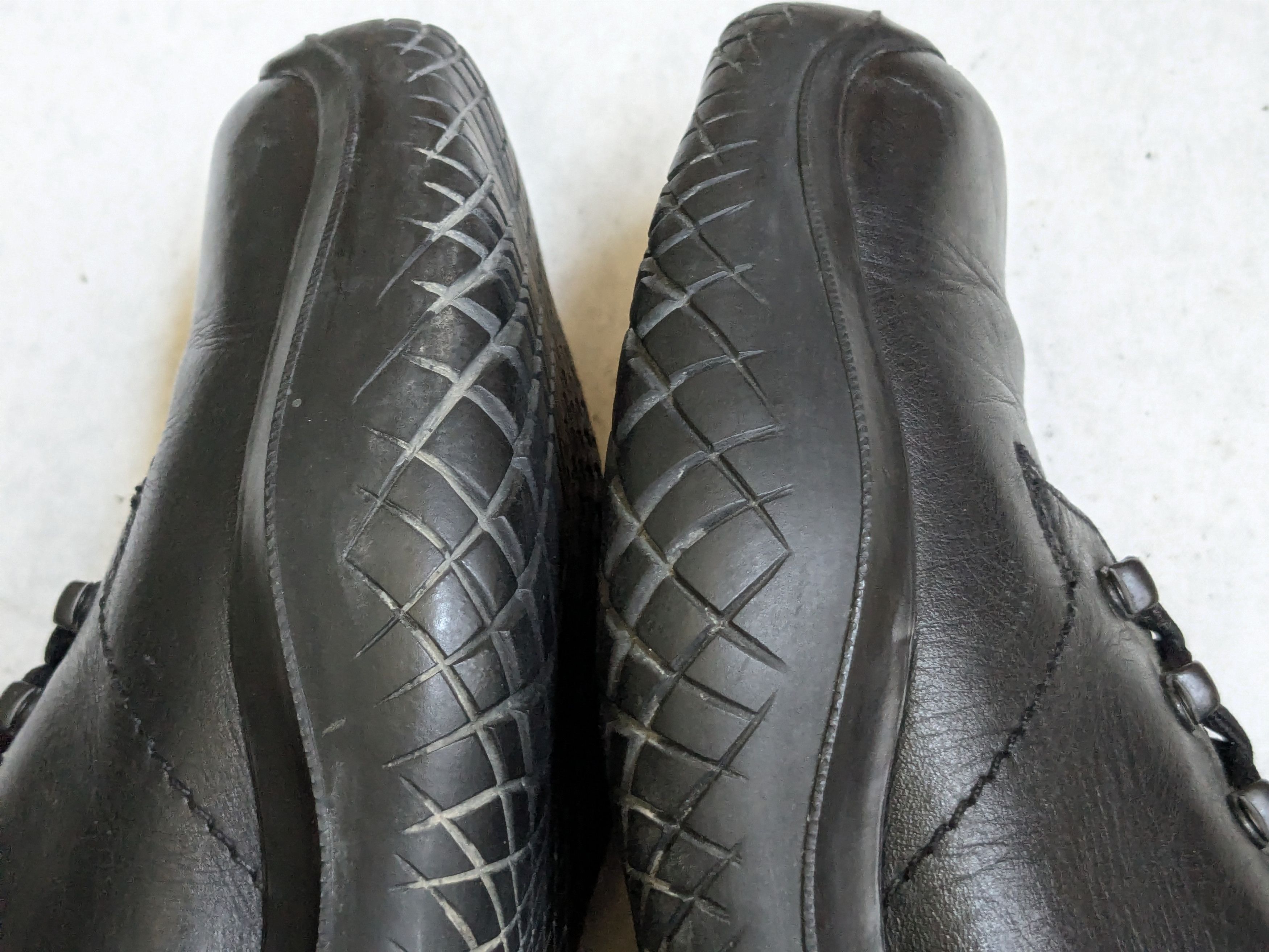 Prada Prada Sneakers Black 11 Low Tops Leather Vibram Size US 11 / EU 44 - 12 Thumbnail