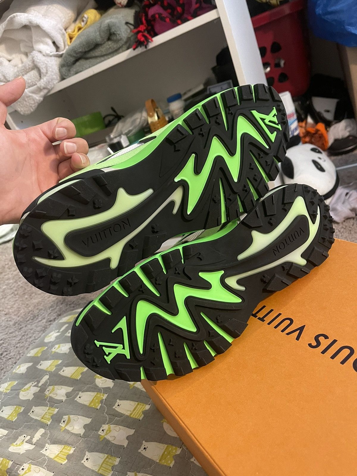 Louis Vuitton Louis Vuitton Runner Tactic x Virgil Abloh sneakers rare ! Size US 12.5 / EU 45-46 - 10 Thumbnail