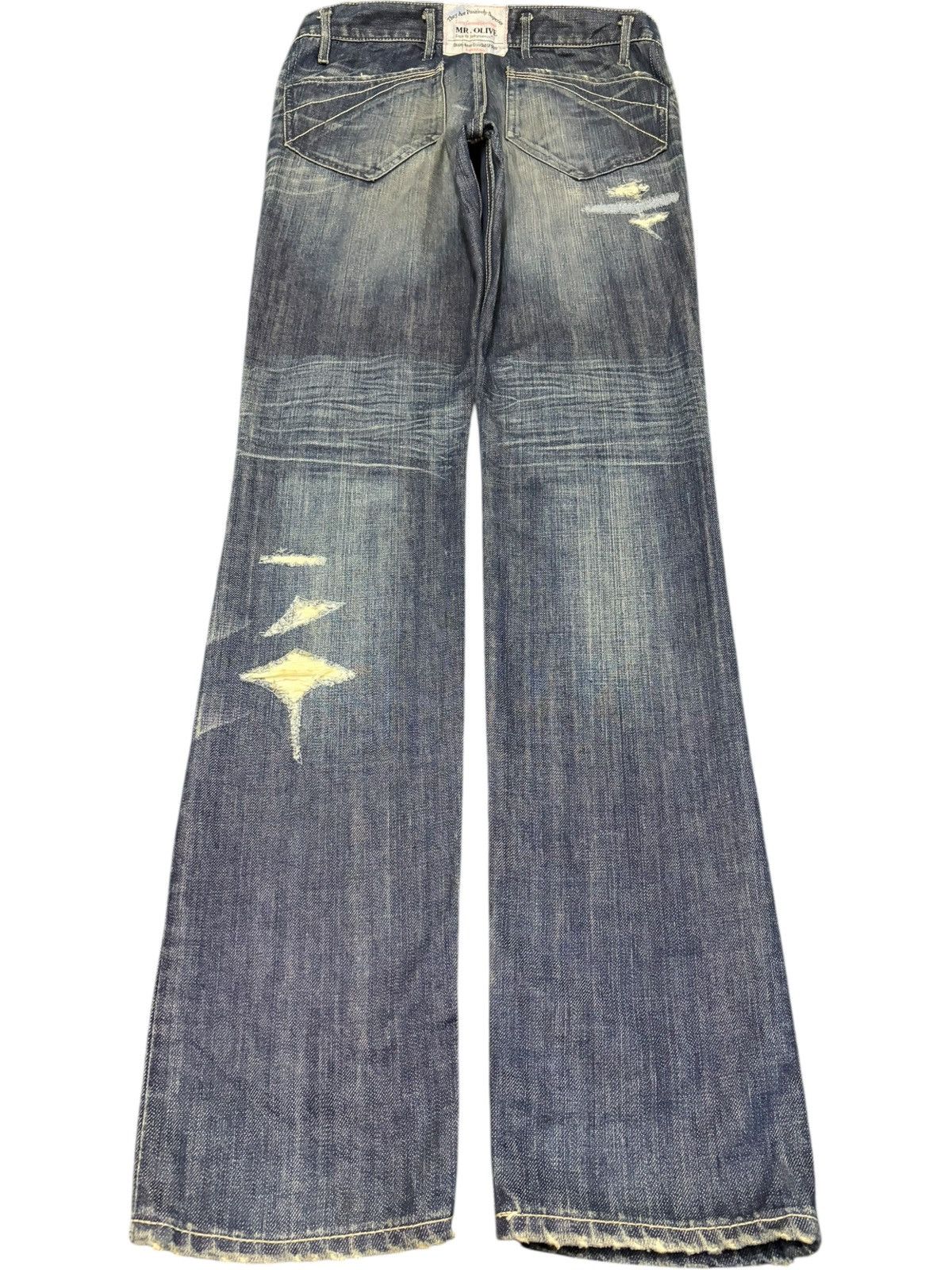 Ksubi Vintage Japanese Brand Heavy Distressed Jeans Size 30" / US 8 / IT 44 - 2 Thumbnail