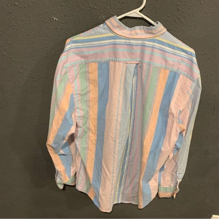 Chemise,chemise Oxford classique à rayures verticales pour homme,2022