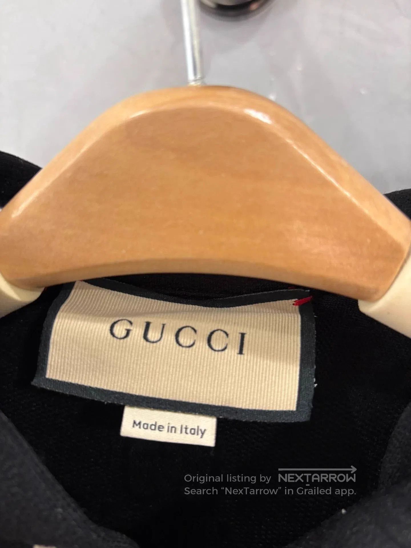 Gucci Black Zip-Up Hoodie with Drawstrings. Size US S / EU 44-46 / 1 - 5 Thumbnail