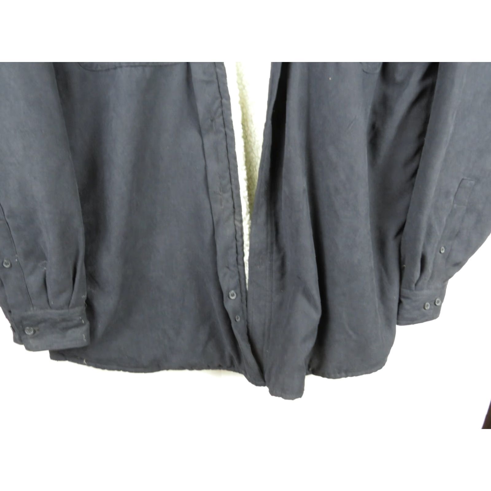Route 66 VINTAGE Route 66 Jacket Denim Black Mid-Length Unisex Adults Small Buttons Lined 90s Winter Coat Size US S / EU 44-46 / 1 - 2 Thumbnail