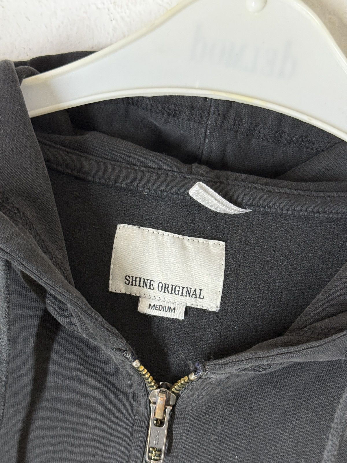 Shine Original Vintage Shine Original Avantgarde Faded Zip Hoodie Size US M / EU 48-50 / 2 - 5 Thumbnail
