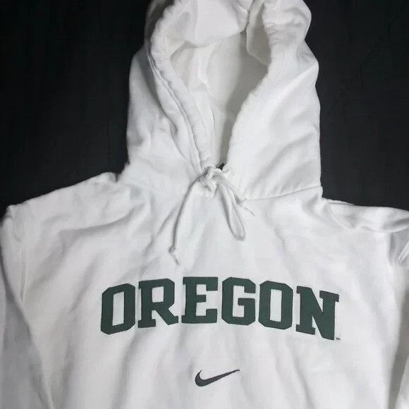 Nike Vintage Nike Oregon Ducks Mid Swoosh Hoodie Sweatshirt Size US S / EU 44-46 / 1 - 1 Thumbnail