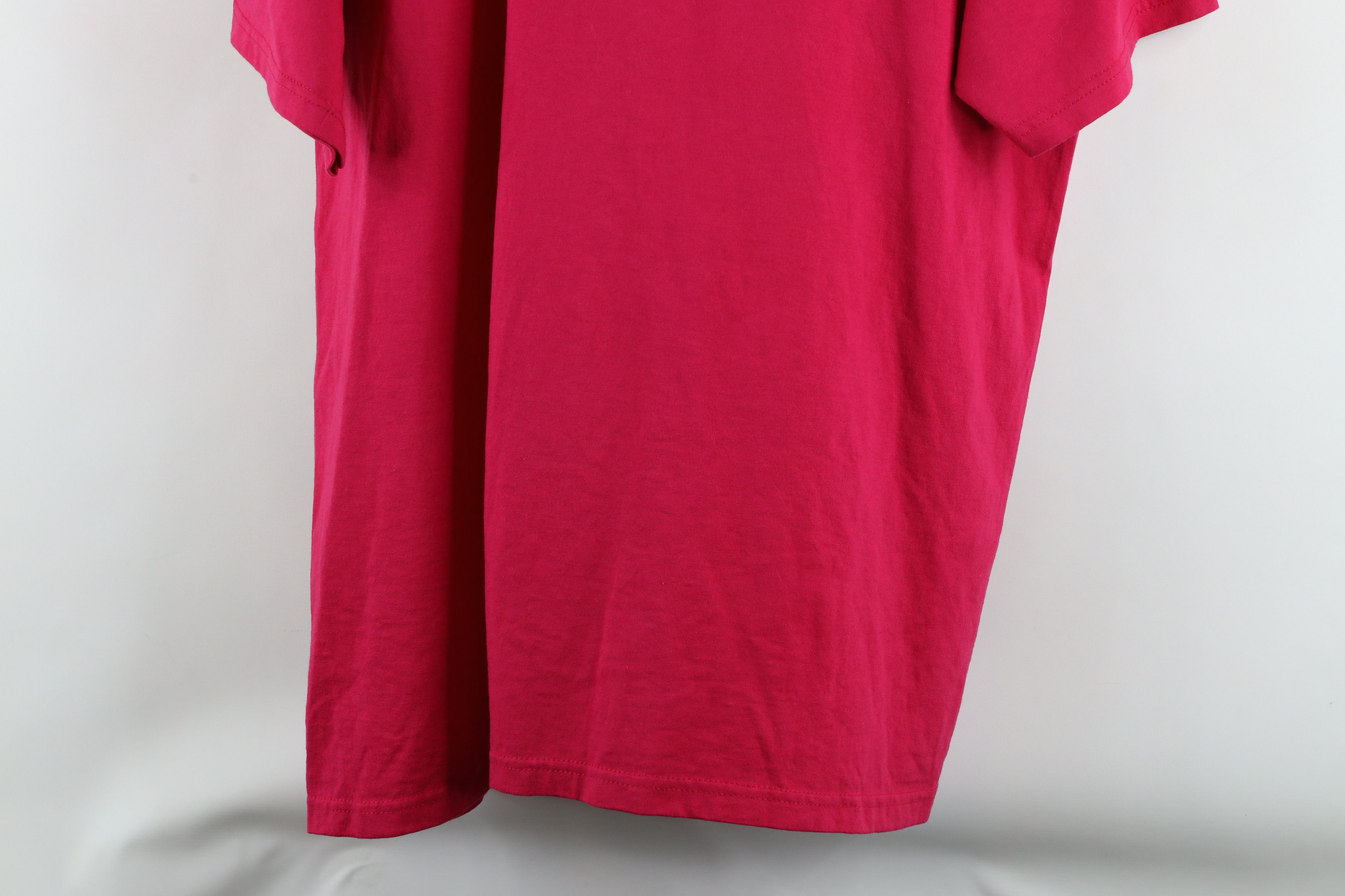 Other Vintage 90s Streetwear Heavyweight Short Sleeve T-Shirt Pink Size US XL / EU 56 / 4 - 3 Thumbnail