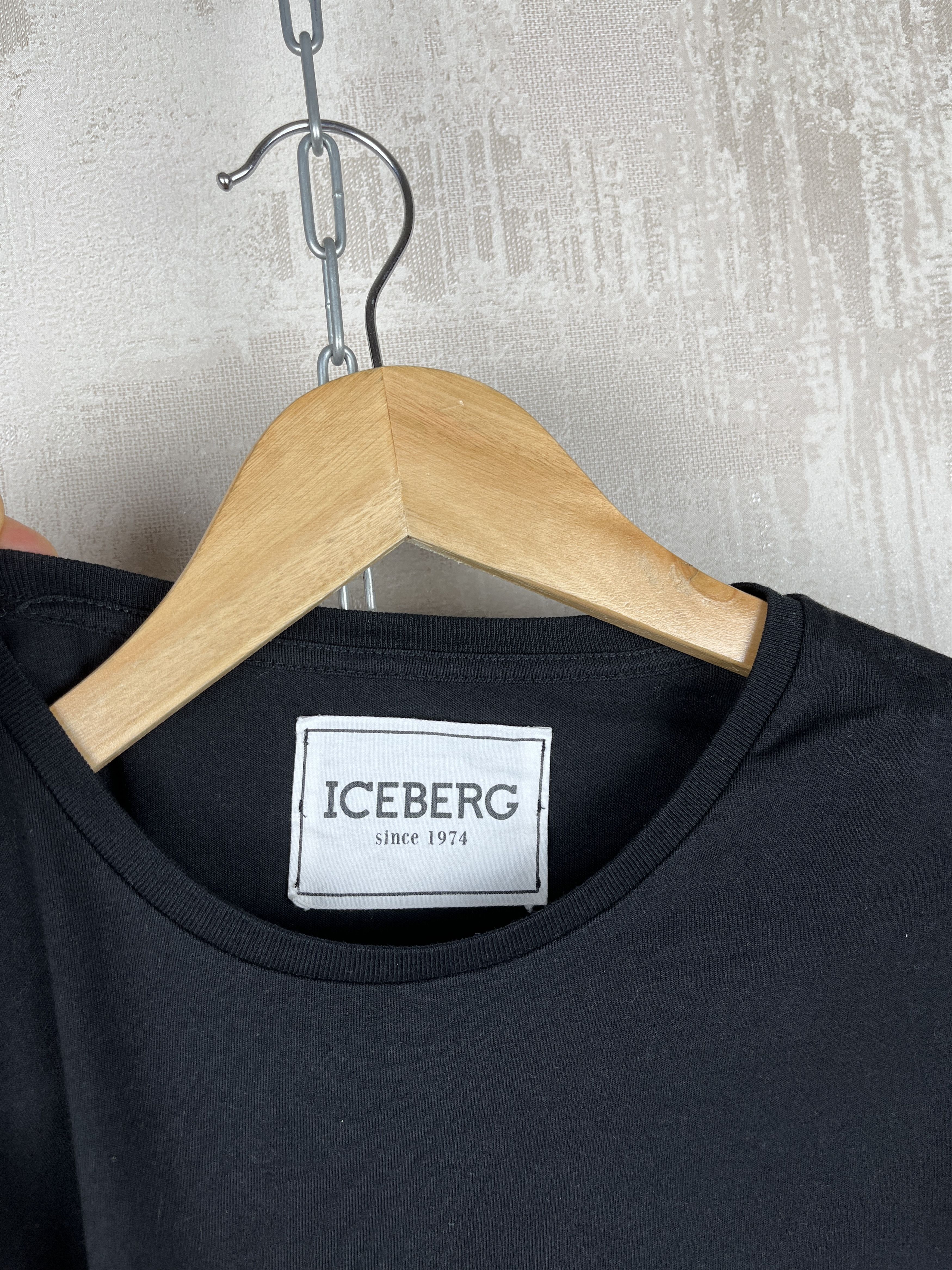Iceberg Iceberg Logo Sleeves Long Sleeve T-Shirt Size US XL / EU 56 / 4 - 11 Thumbnail
