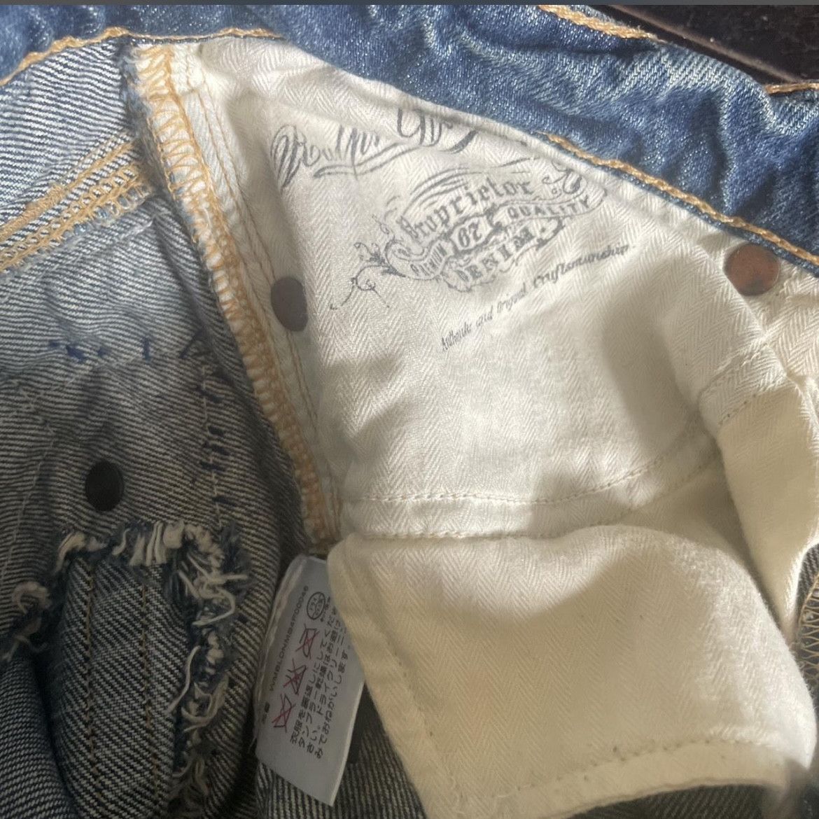 Ralph Lauren Rare Ralph Lauren Patchwork Grail Denim Pants Size US 29 - 5 Thumbnail