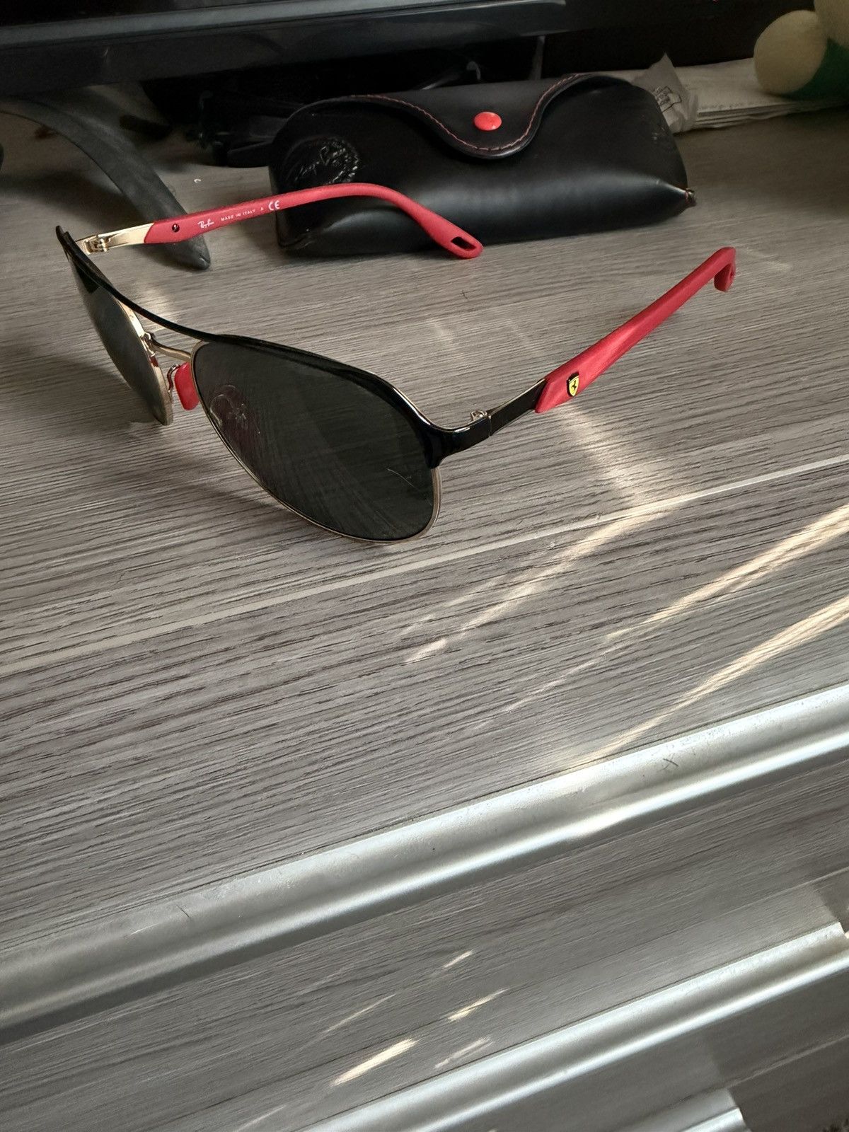 Ferrari × RayBan RaybanXFerrari Shades Size ONE SIZE - 3 Thumbnail