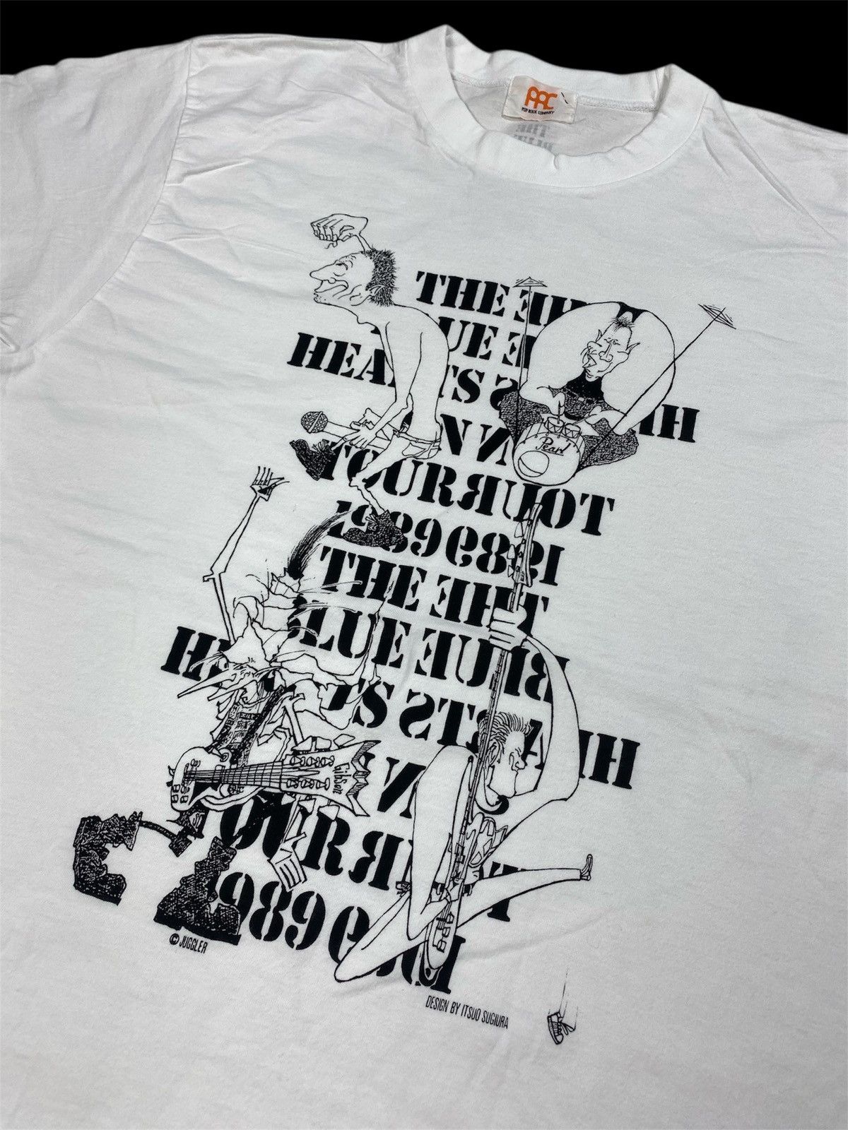 Band Tees Vintage The Blue Hearts On Tour T-Shirt Size US S / EU 44-46 / 1 - 3 Thumbnail
