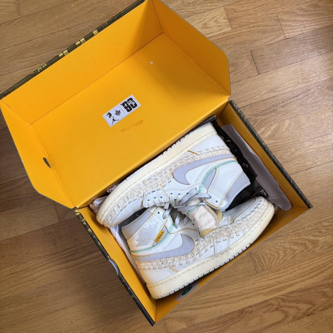Nike x Union La x Bephies AJ1 Neutral Grey Size US 9 / EU 42 - 1 Thumbnail