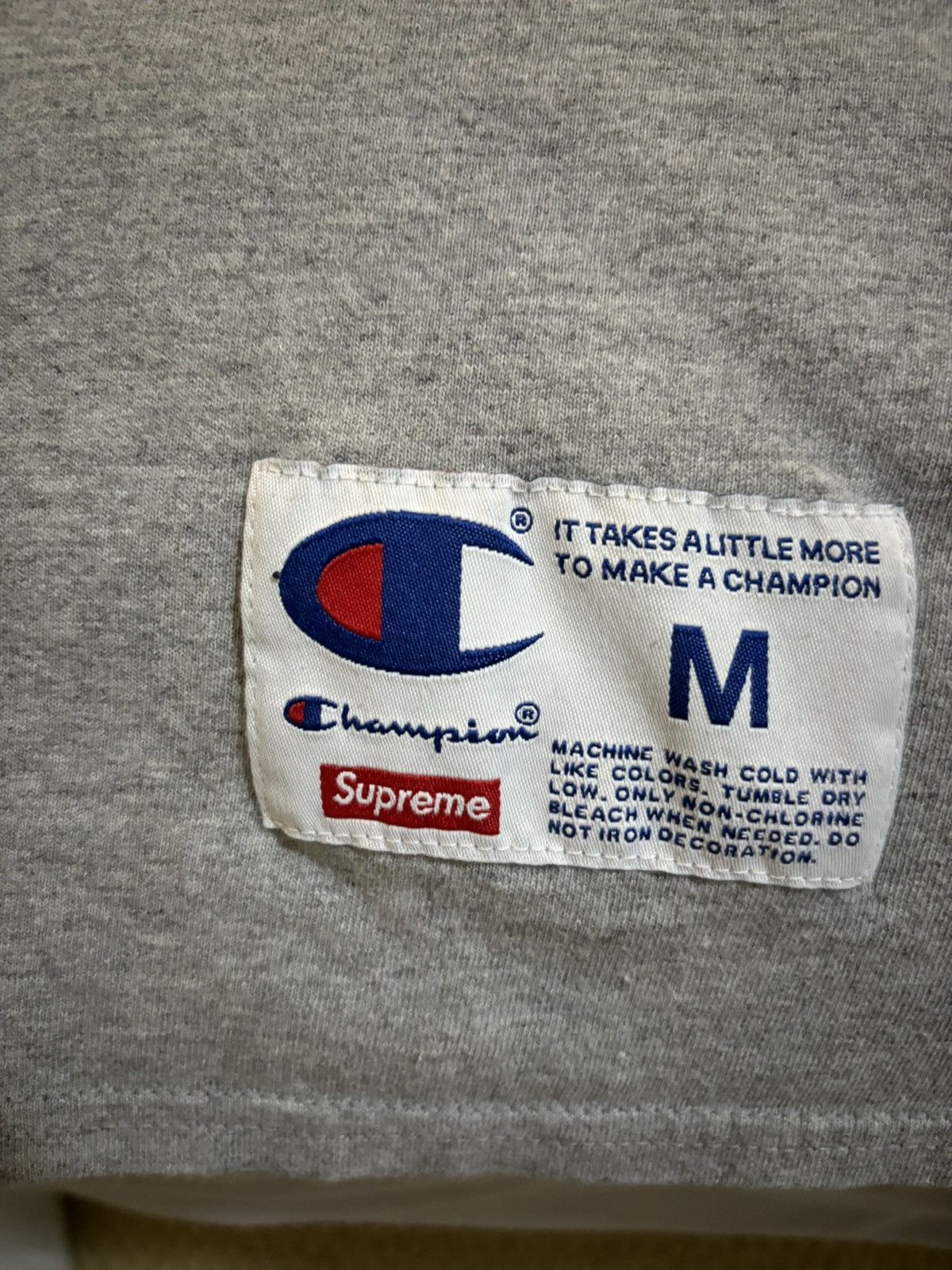 Champion × Supreme Supreme X Champion Longsleeve Size US M / EU 48-50 / 2 - 2 Thumbnail
