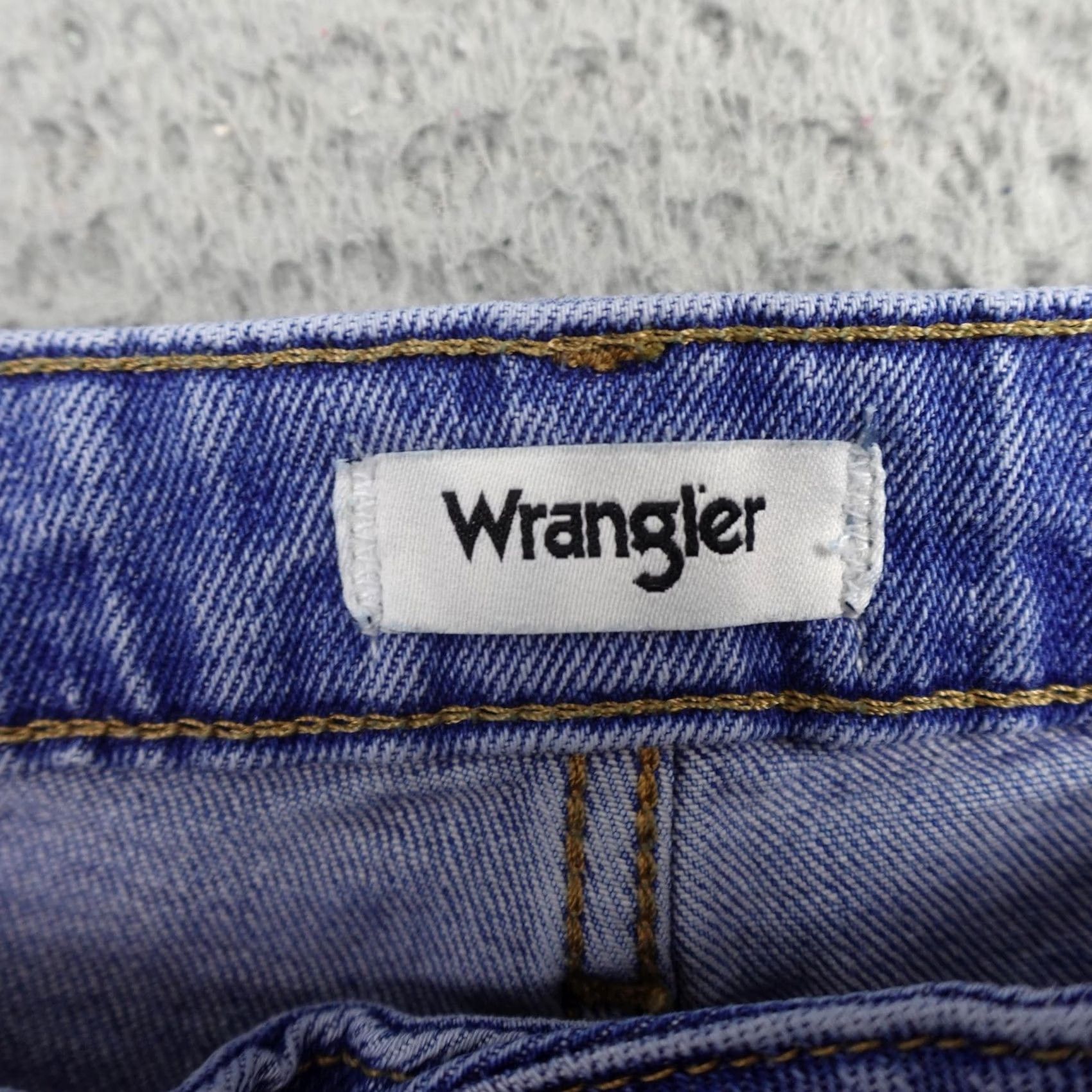 Wrangler Wrangler Wanderer Jeans Womens 31x32 Light Wash Flare Stretch Denim High Rise Size 24" / US 00 / IT 34 - 3 Thumbnail