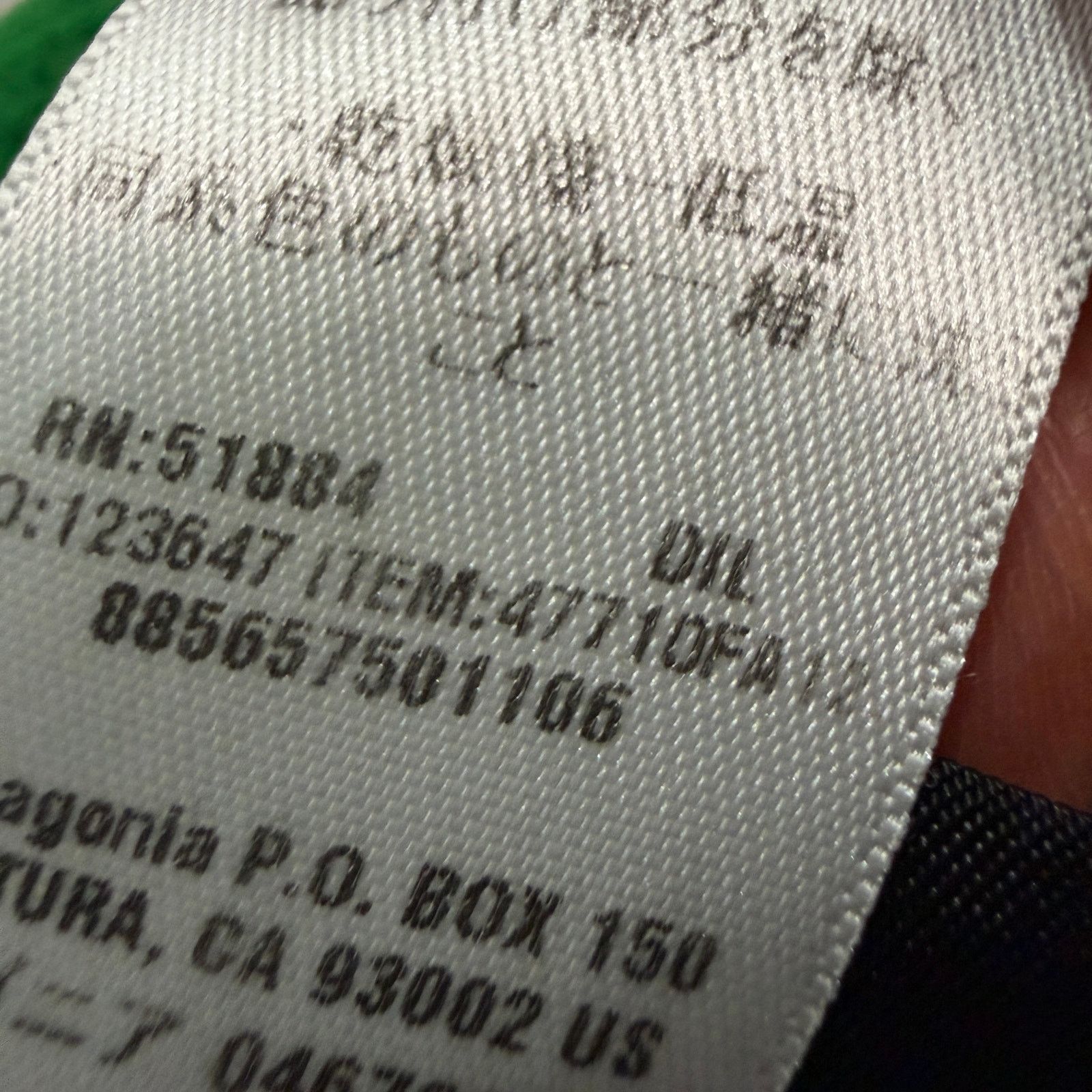 Patagonia Patagonia Piton Sweater Men's Medium Green 1/4 Zip Pullover Size US M / EU 48-50 / 2 - 7 Thumbnail