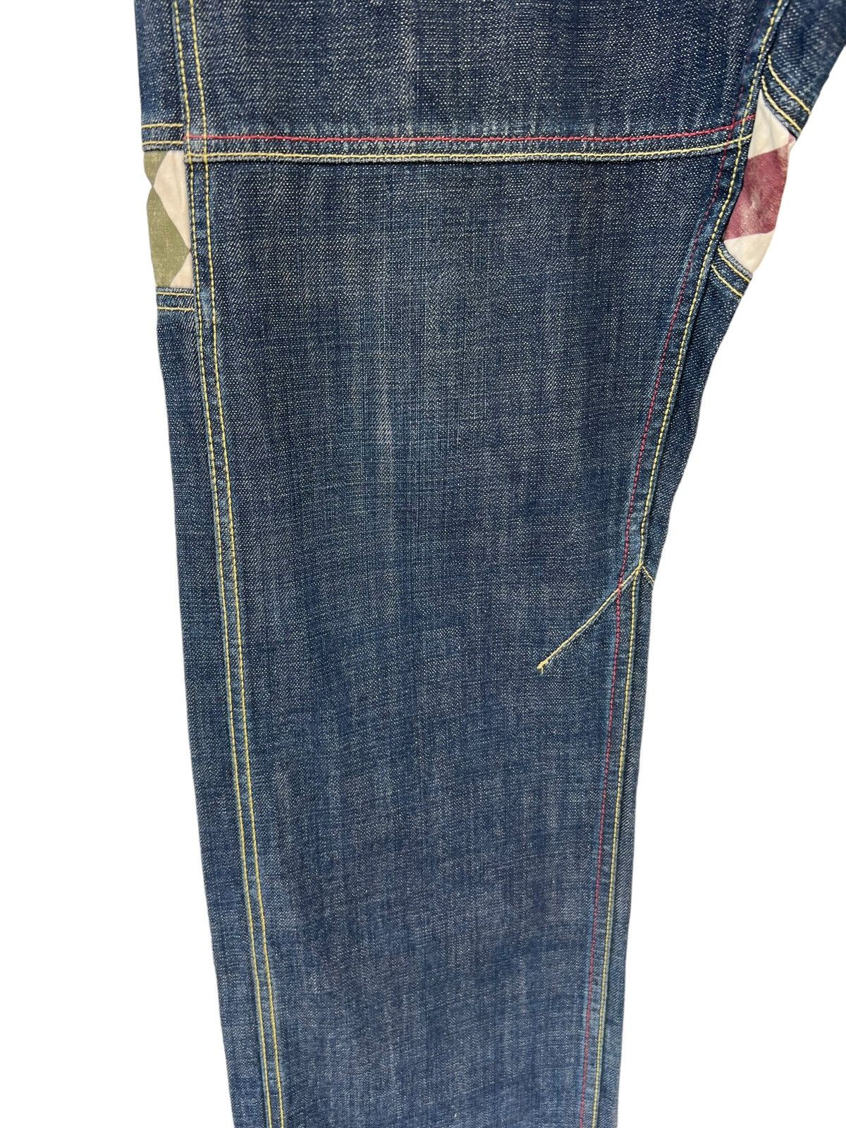 Vintage Vintage SACRIFICE Japan Union Made Hybrid Denim Jeans Size US 34 / EU 50 - 10 Thumbnail
