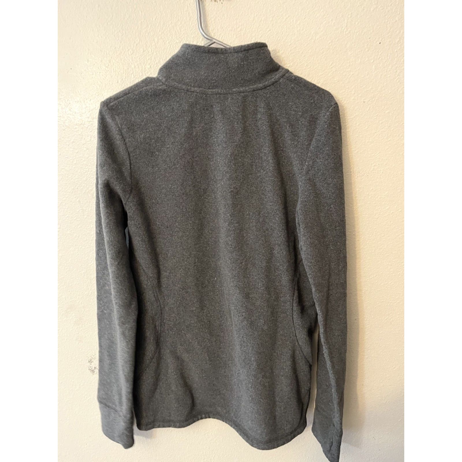Eddie Bauer Eddie Bauer Men’s Sweater 1/4 Zip Fleece Gray L Large Pockets Size US L / EU 52-54 / 3 - 3 Thumbnail