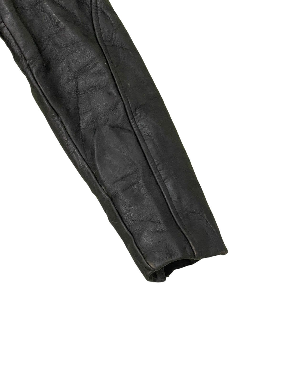 Genuine Leather Cafe Racer Vanson Leathers USA Leather Jacket 3🟦 Size US S / EU 44-46 / 1 - 5 Thumbnail