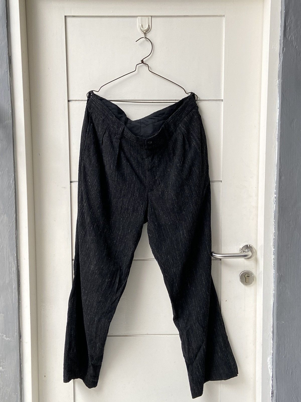 Issey Miyake ISSEY MIYAKE Black Long Pants Size US 33 - 1 Thumbnail