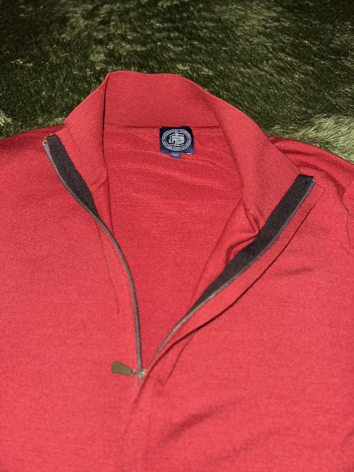 J. Press [M] J.Press Relax Fit light weight Knit Zip-Up Jacket Size US M / EU 48-50 / 2 - 6 Thumbnail
