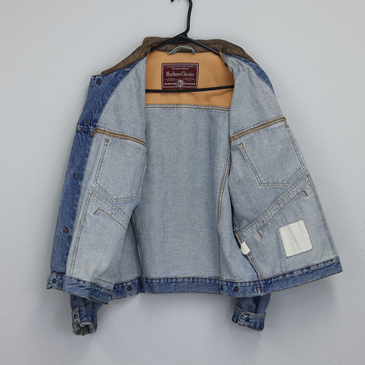 Marlboro × Marlboro Classics RARE Vintage Marlboro Classics Denim Jacket Size US L / EU 52-54 / 3 - 3 Thumbnail