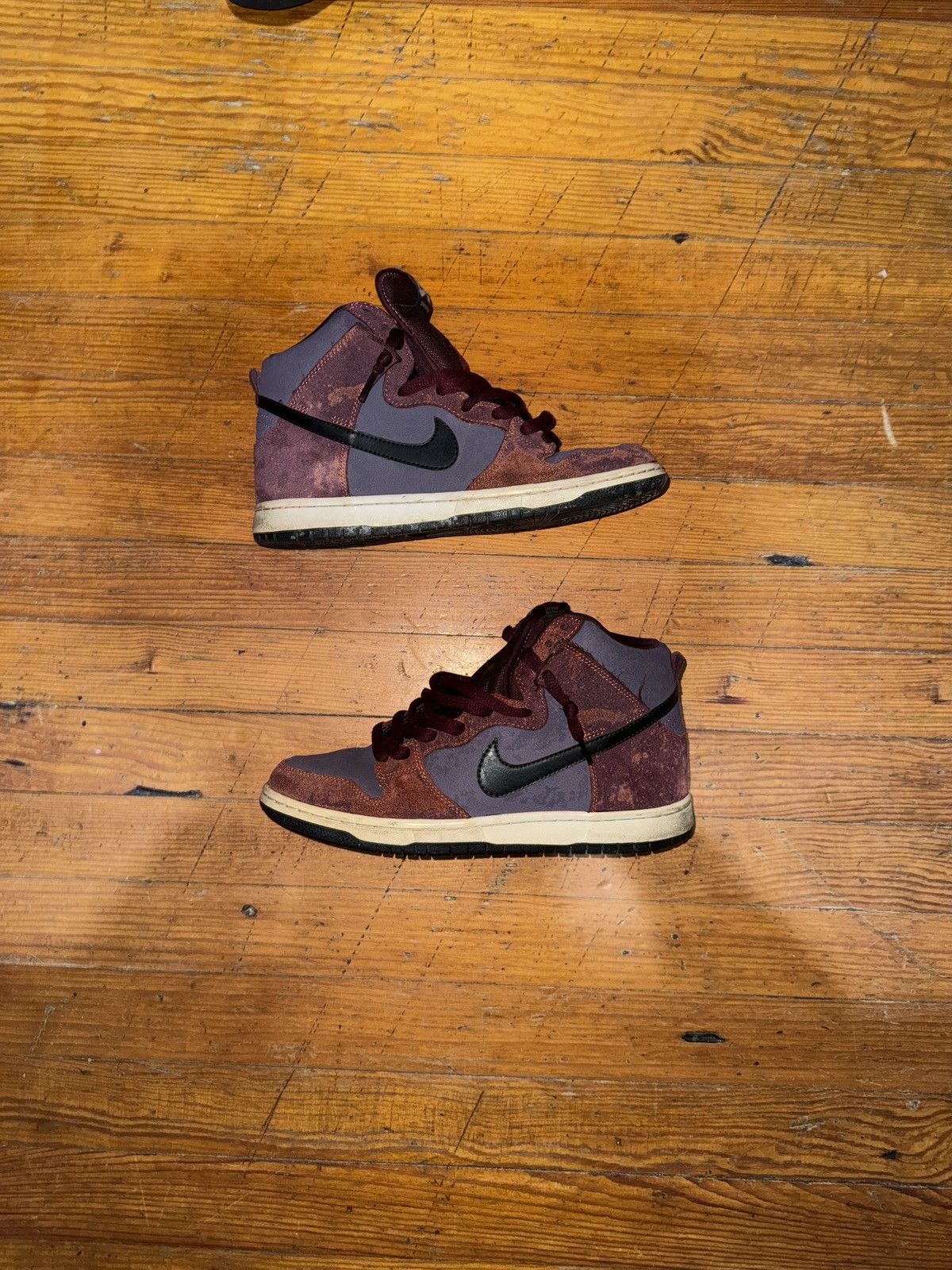 Nike Nike SB High Pro Sb Dp Burgandy Size US 8 / EU 41 - 1 Thumbnail