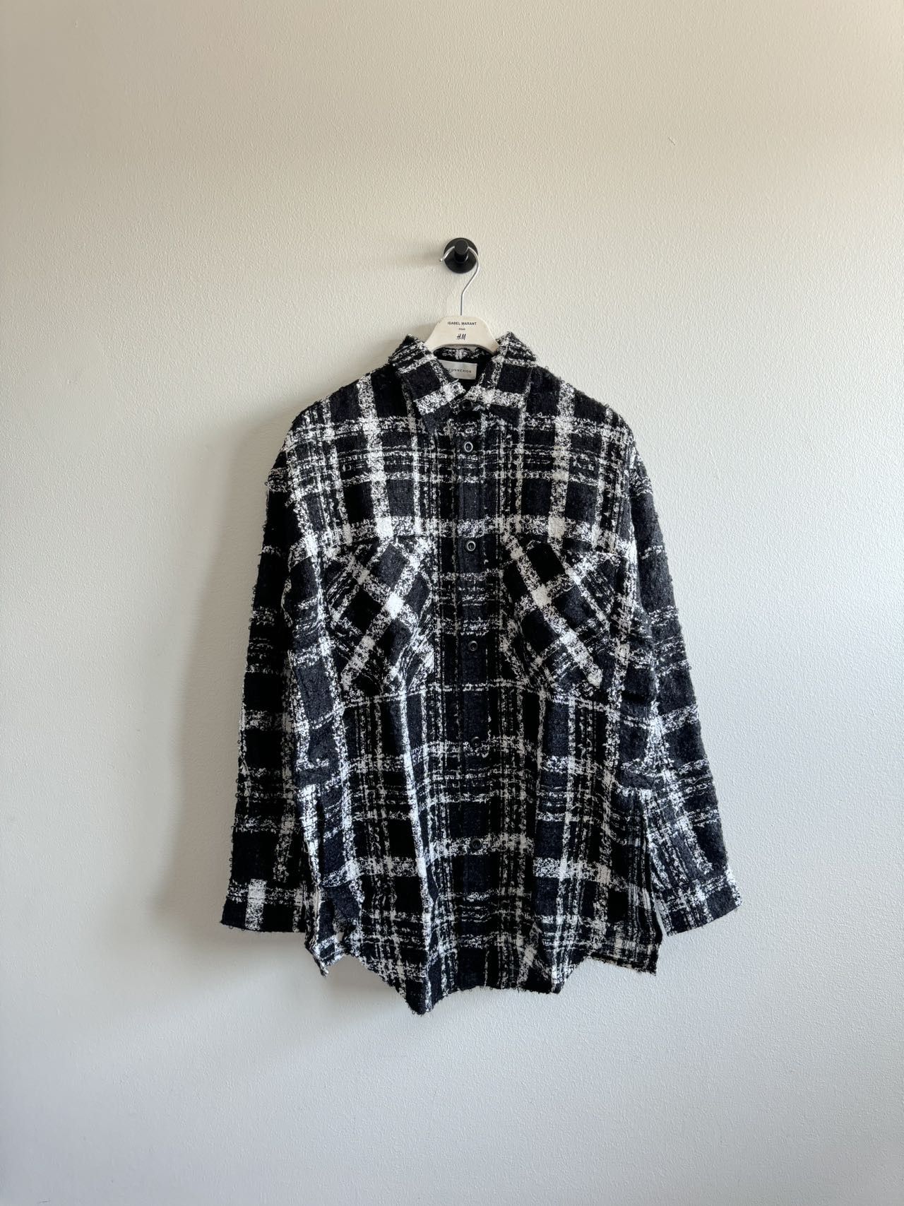 Faith Connexion Faith Connexion Oversize Tweed Shirt Size US XS / EU 42 / 0 - 1 Thumbnail