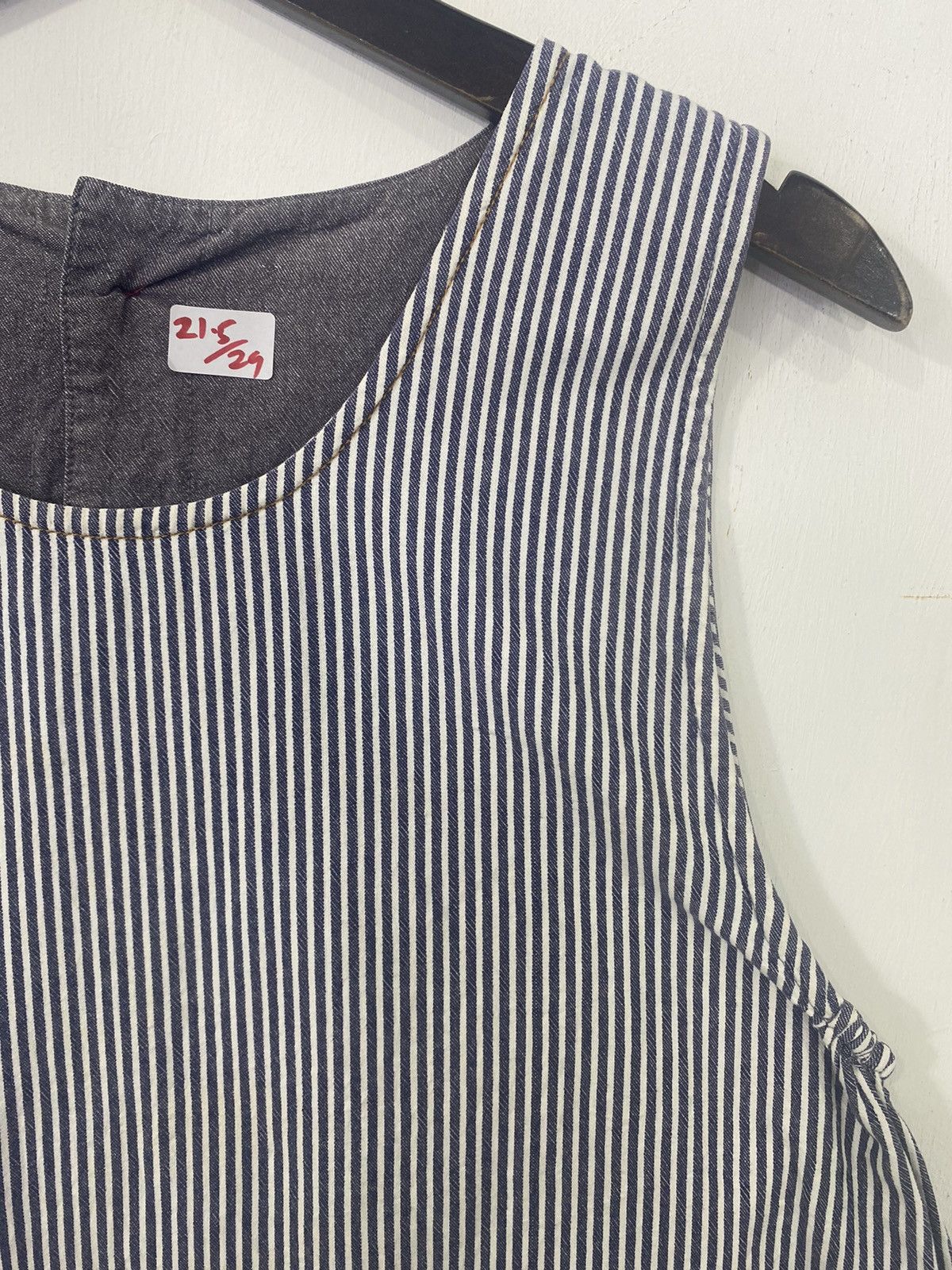 Vintage 💥VINTAGE HICKORY casual denime kitchen APRON Size ONE SIZE - 5 Thumbnail