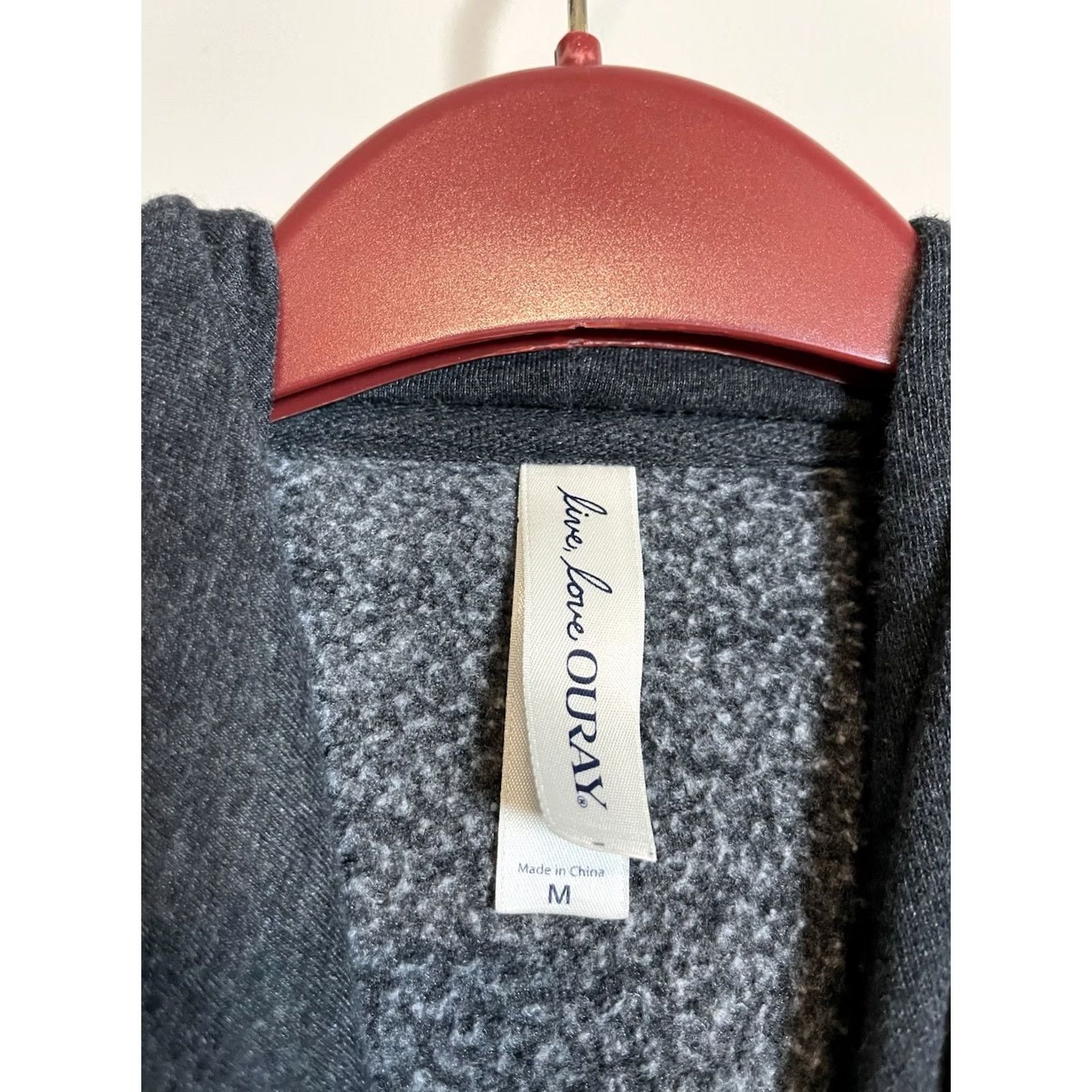 Vintage Live Love Ouray Michelob Ultra Women’s Medium Hoodie Pullover Sweatshirt Grey Sweatshirt, M, Gray, Activewear, Pullover, Beer, 2000s Size M / US 6-8 / IT 42-44 - 4 Thumbnail