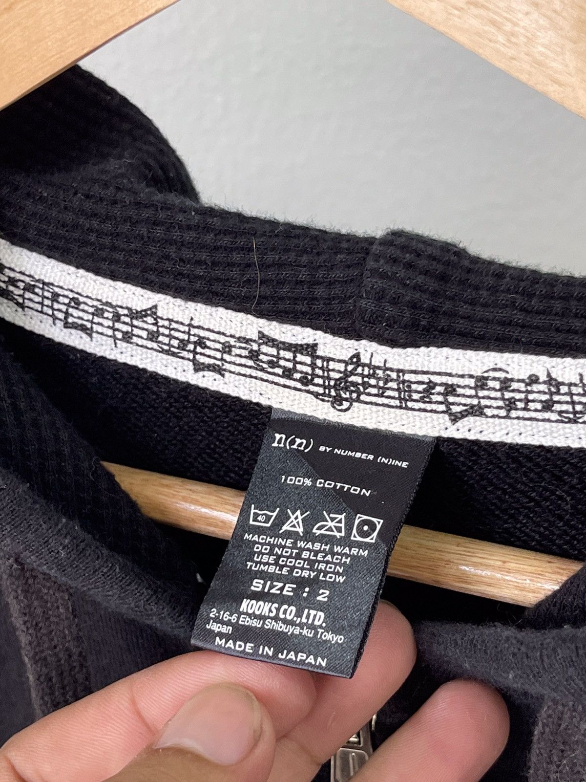 Number (N)ine SS05 Number(N)ine ‘NightCrawler’ zipper Hoodie Size US M / EU 48-50 / 2 - 11 Thumbnail
