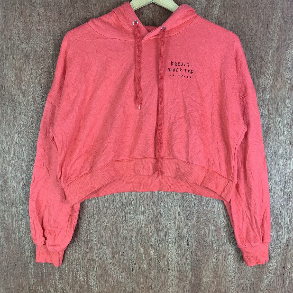 Japanese Brand Vintage WWG Boafie Back Short Sweatshirt Hoodie #K01544 Size US M / EU 48-50 / 2 - 8 Thumbnail