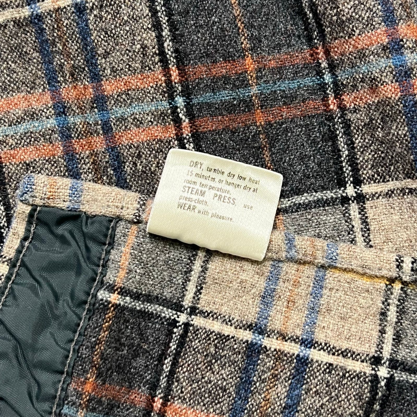 Pendleton Vintage Pendleton Quilted Wool Shirt Jacket Plaid M USA 80s Size US M / EU 48-50 / 2 - 6 Thumbnail