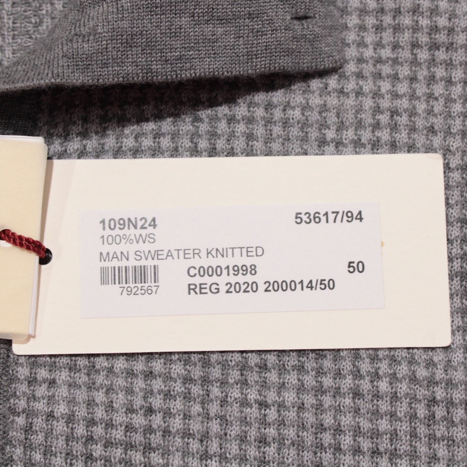 Luciano Barbera Luciano Barbera Sweater Size US M in Gray Size US M / EU 48-50 / 2 - 4 Thumbnail