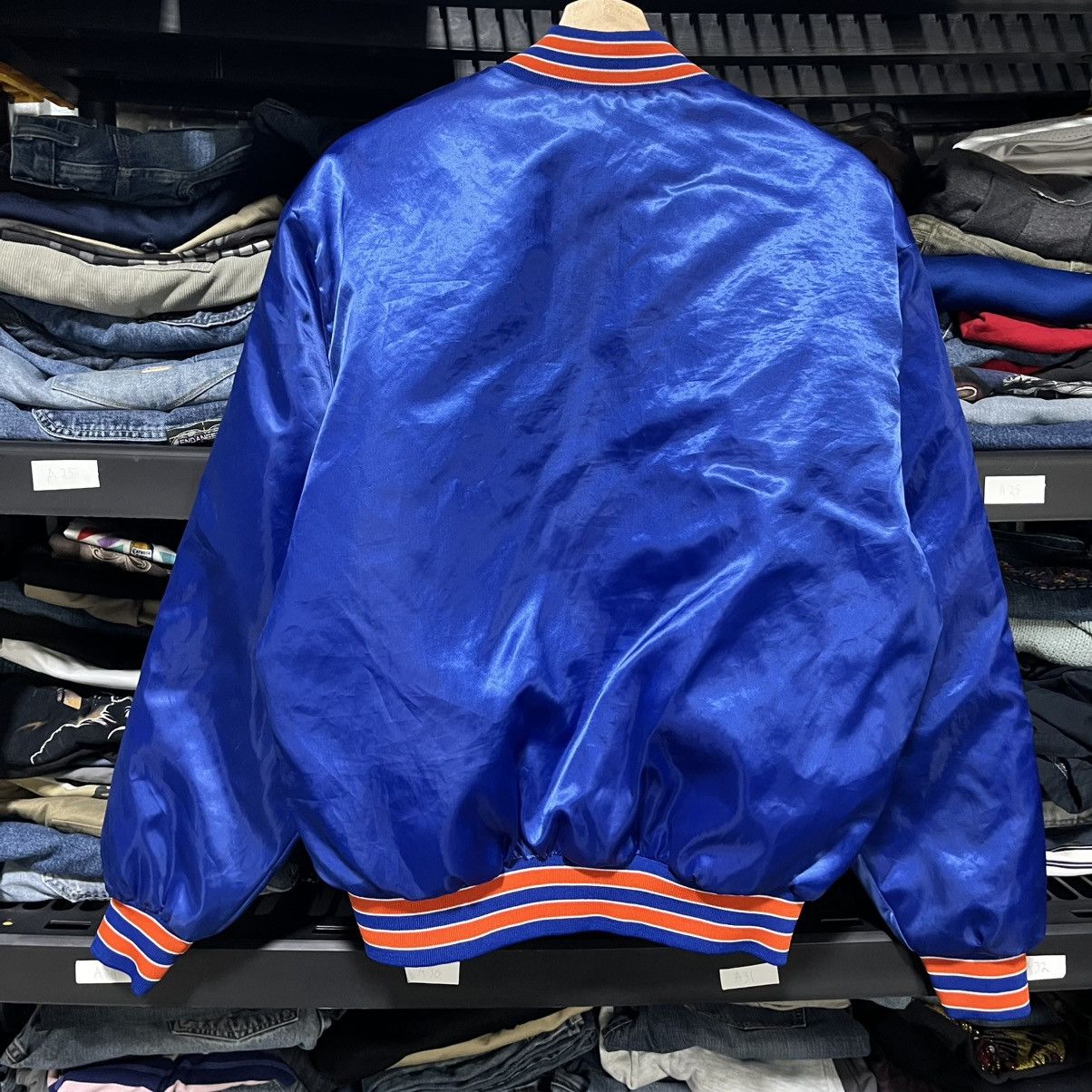 Swingster VTG Cleveland Cavaliers Swingster 80s Satin Bomber Jacket Size US L / EU 52-54 / 3 - 9 Thumbnail