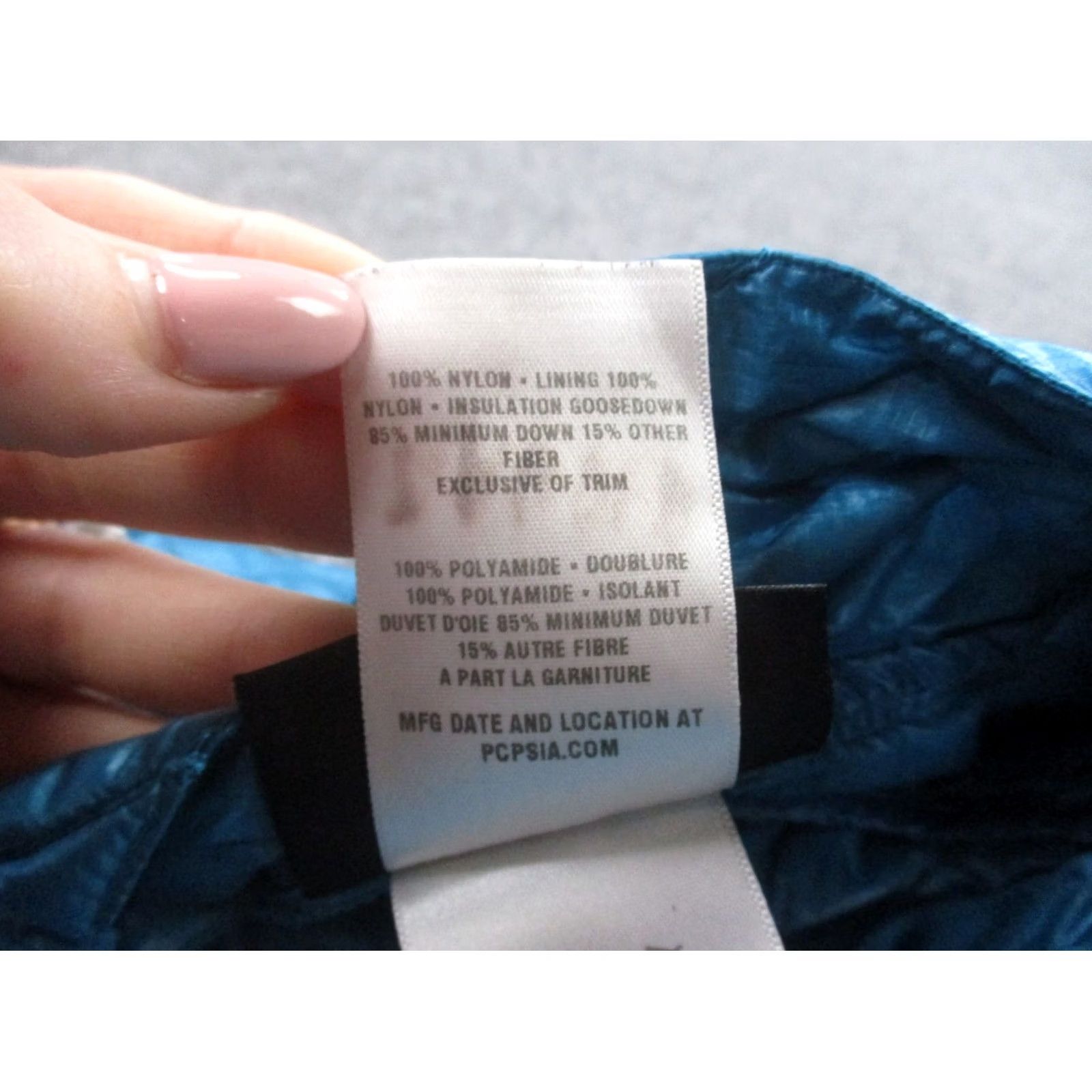Patagonia Patagonia Jacket Womens S Puffer Down Quilted Ultralight Zig Zag 84740 Blue Nylon Down Insulated Windproof Size S / US 4 / IT 40 - 7 Thumbnail
